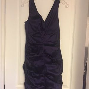 Dark purple evening dress size 12